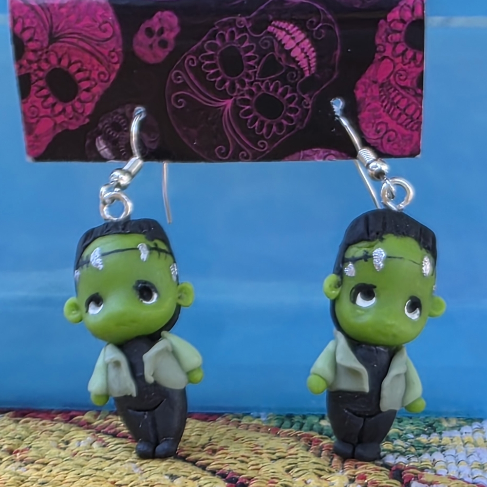 Frankenstein Earrings